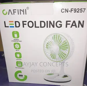 Cafini Led Folding Table Fan