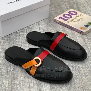 Balenciaga Leather Half Shoe