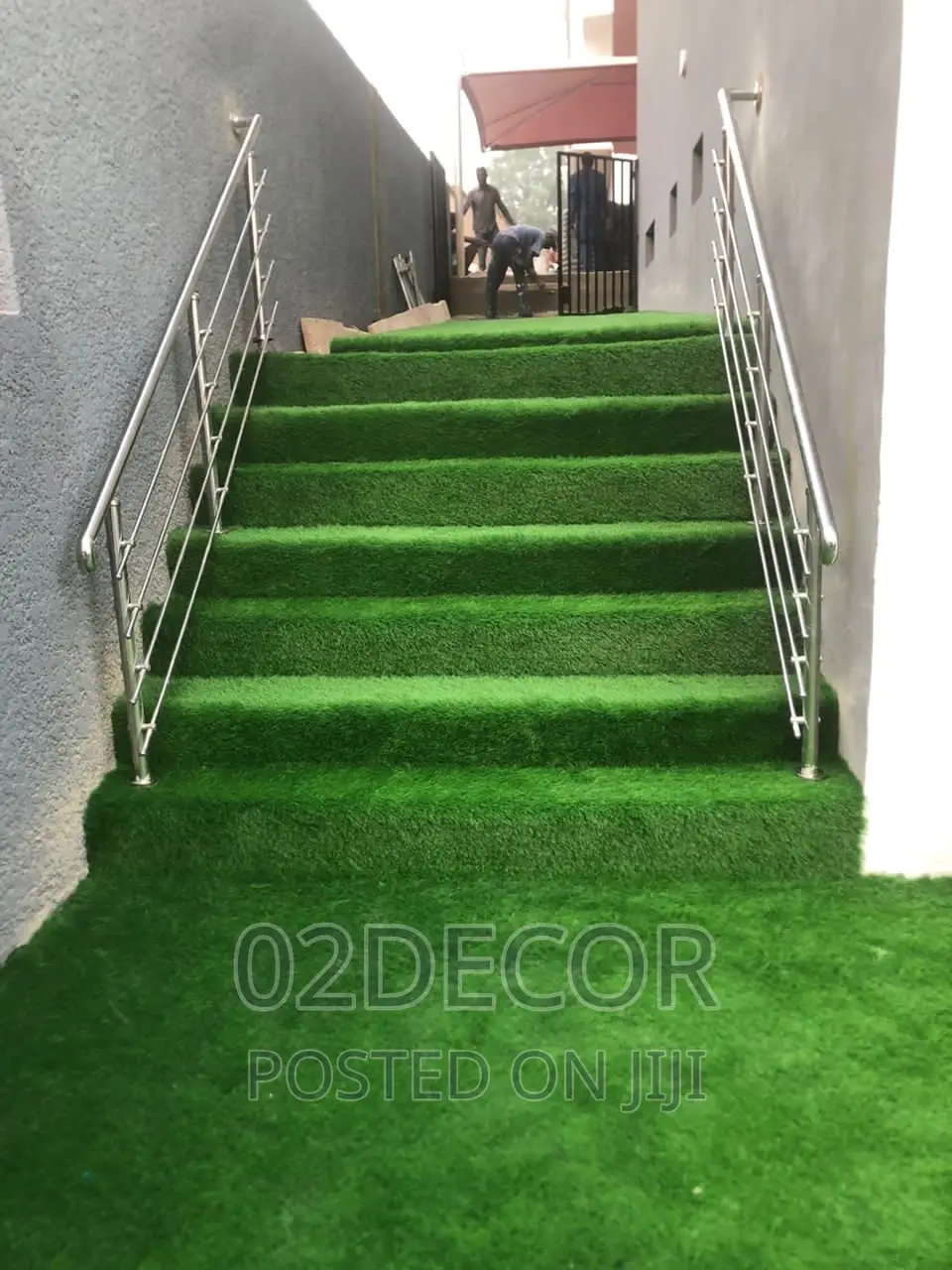 Artificial Grass for Staircace