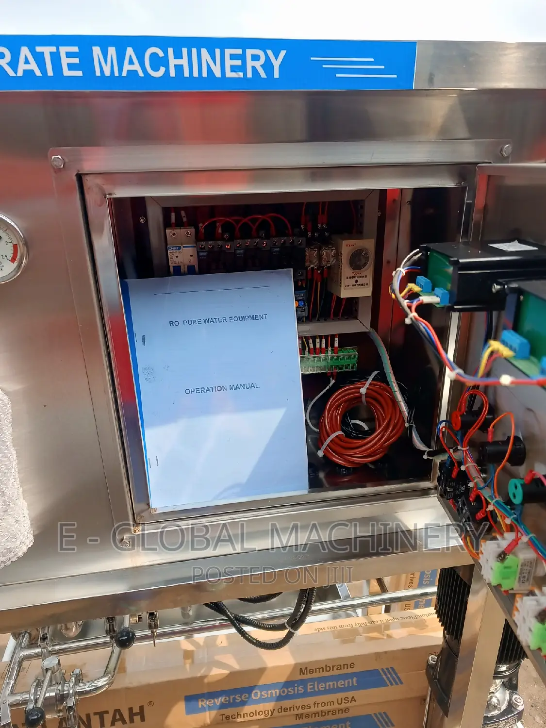 Reverse Osmosis System 1 Ton