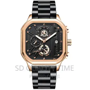 Poedagar Classic Steel Watch
