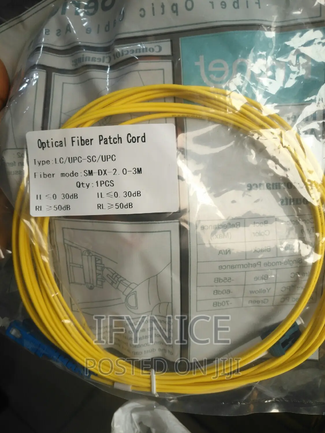 Fiber Patch Cable for Sc to Sc