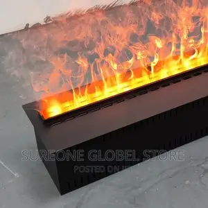 3D Atomized Fireplace With Colorful Flame