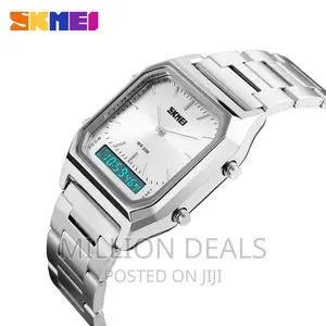 Photo - Stainless Strap Silver Men's Wrist Classic Watch