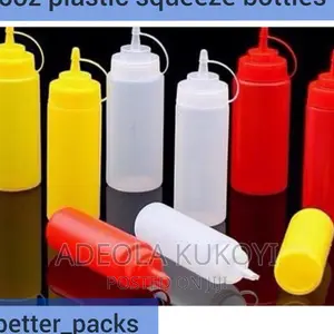 12pcs of 600ml Plastic Squeeze Bottle