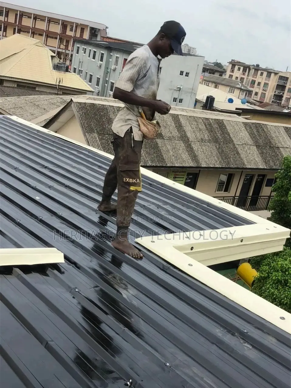 One Side Roofing With Long-Span Design
