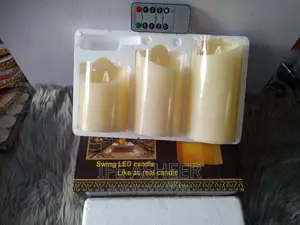Swing LED Candle Light Like Real One - With Remove Control