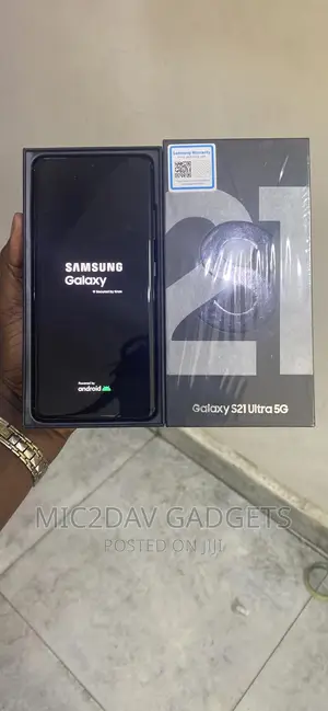 New Samsung Galaxy S21 Ultra 5G 128 GB Black