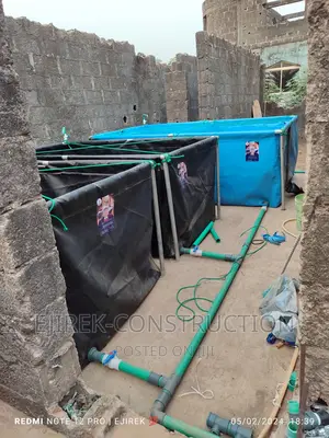 Collapsible Fish Pond (Tarpaulin Fish Pond)