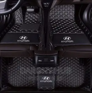12d Hyundai/Honda BRANDED Tiles Floor-mat