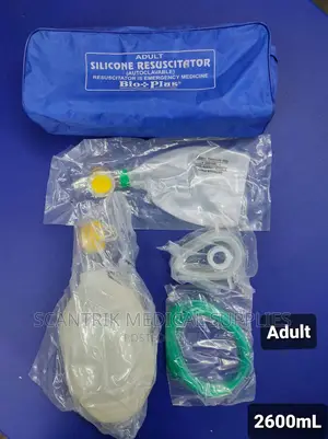 Ambu Bag CPR Bag Manual Resuscitator Adult First Aid