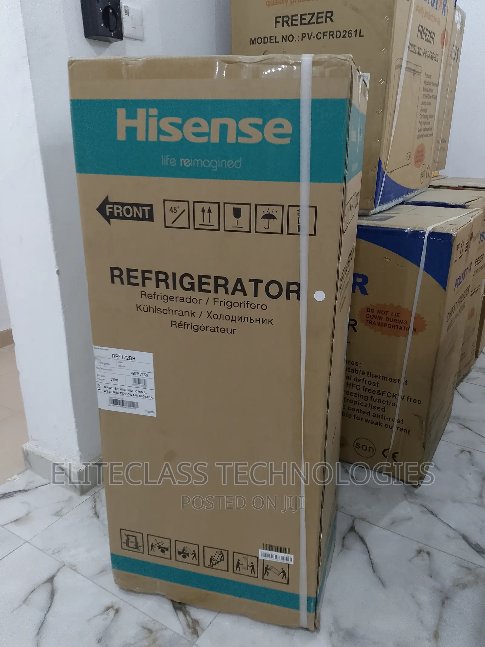 Hisense REF172DR 124 Litres Freezingtop Freezer Refrigerator