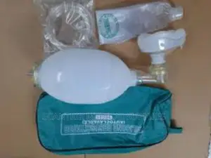 Silicon White Resuscitator Ambu Bag, for Hospital
