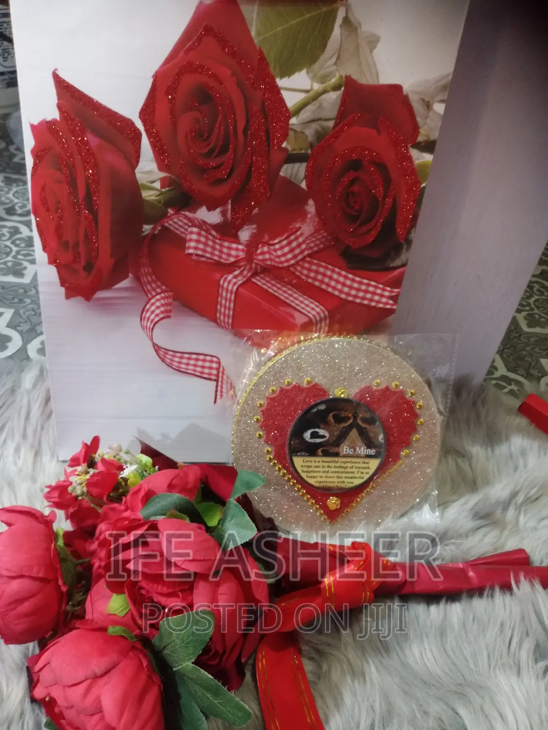 Scented Rose Flower With a Romantic Frame 002