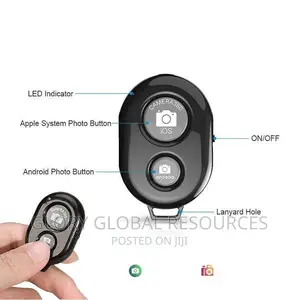 Bluetooth Remote Control Shutter for All Smartphones