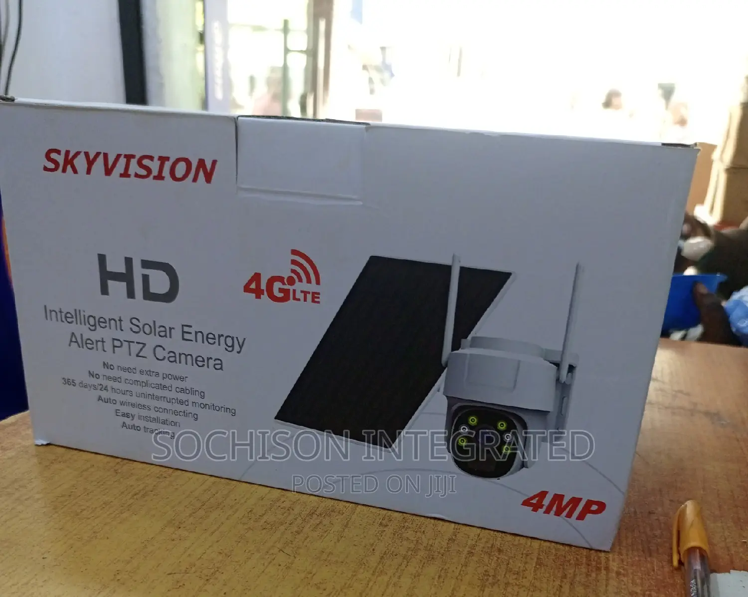 4glte Solar Hd 4mp PTZ Solar Int