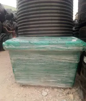 Geepee Wheel Green Color Waste Bin 1100litres