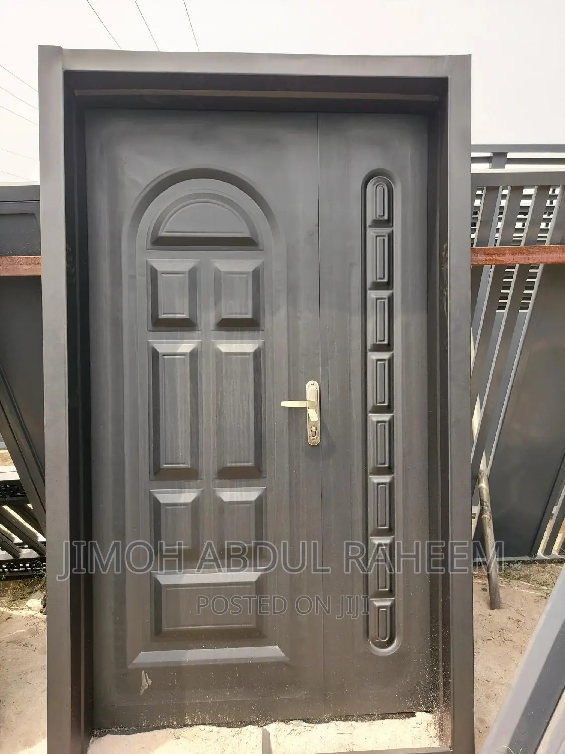 Strong Double Panels Door.