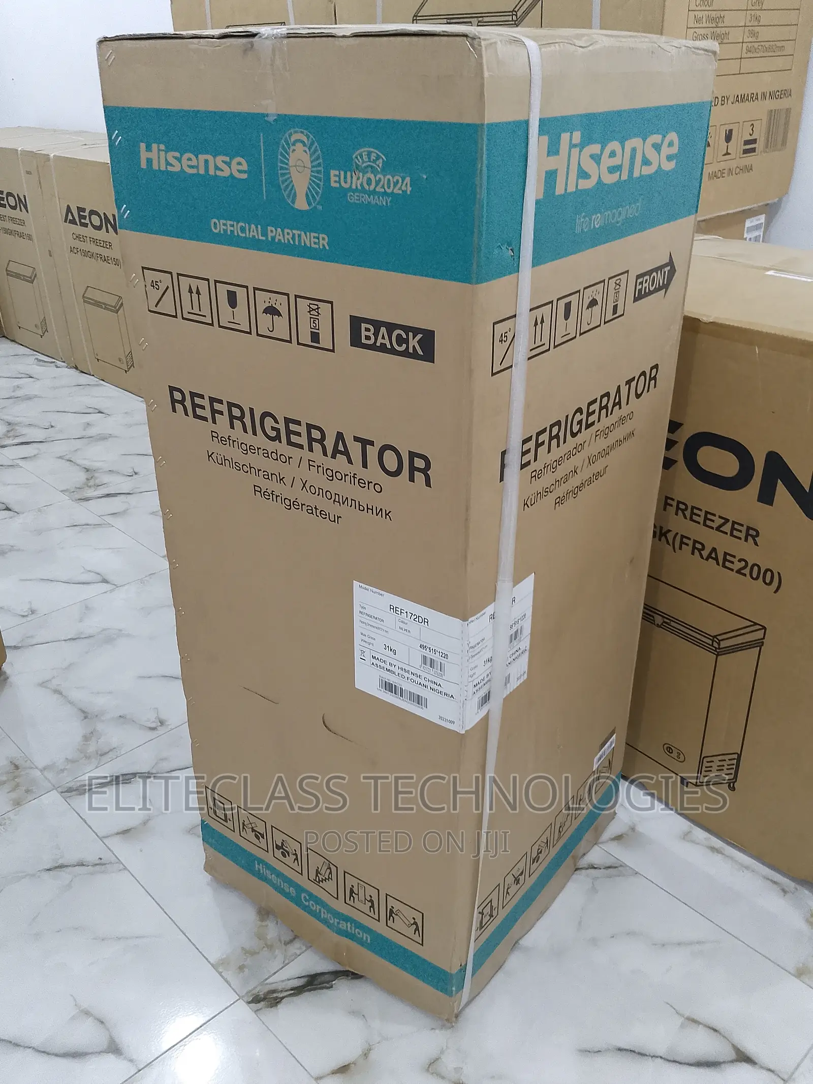 Hisense REF172DR 124 Litres Anti Rust Refrigerator