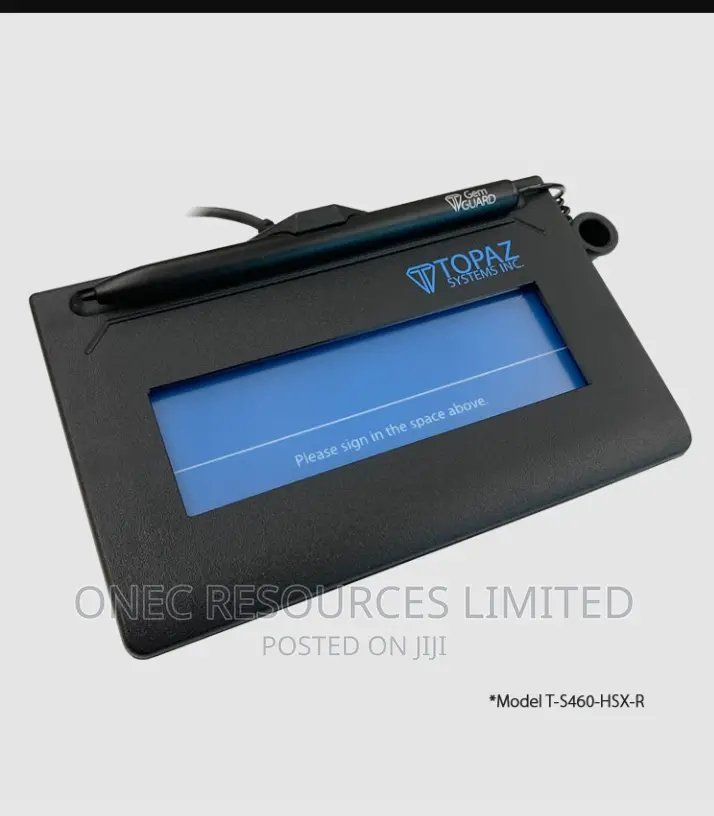Topaz USB Electronic Signature Capture Pad TS460 in Ikeja Computer
