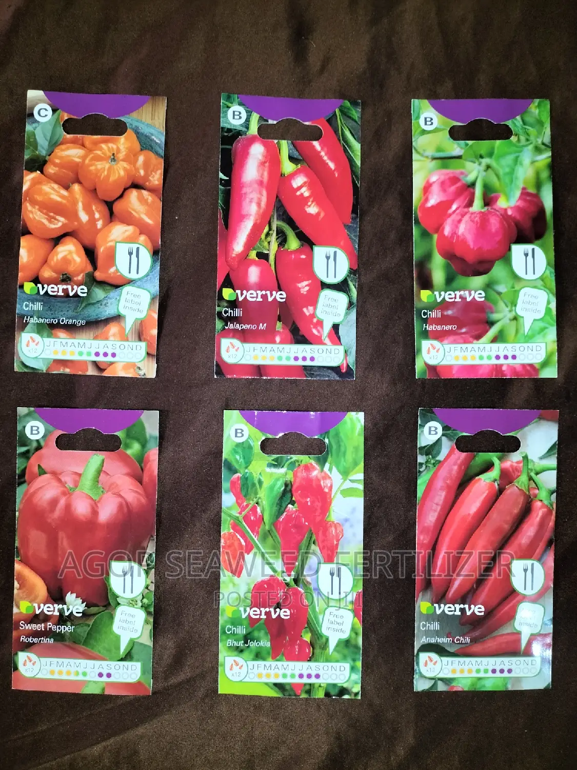 Assorted Pepper Seeds