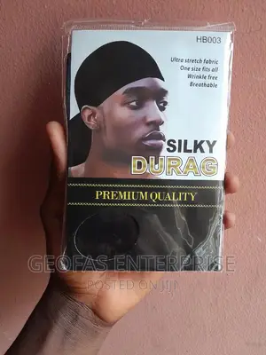Original Black Premium Quality Silky Durag