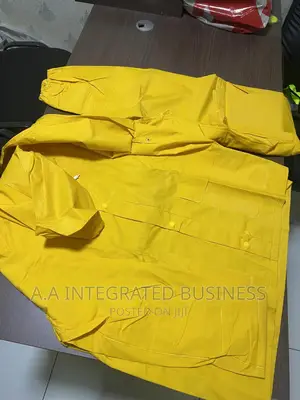 Rain Coat Up And Down Pvc