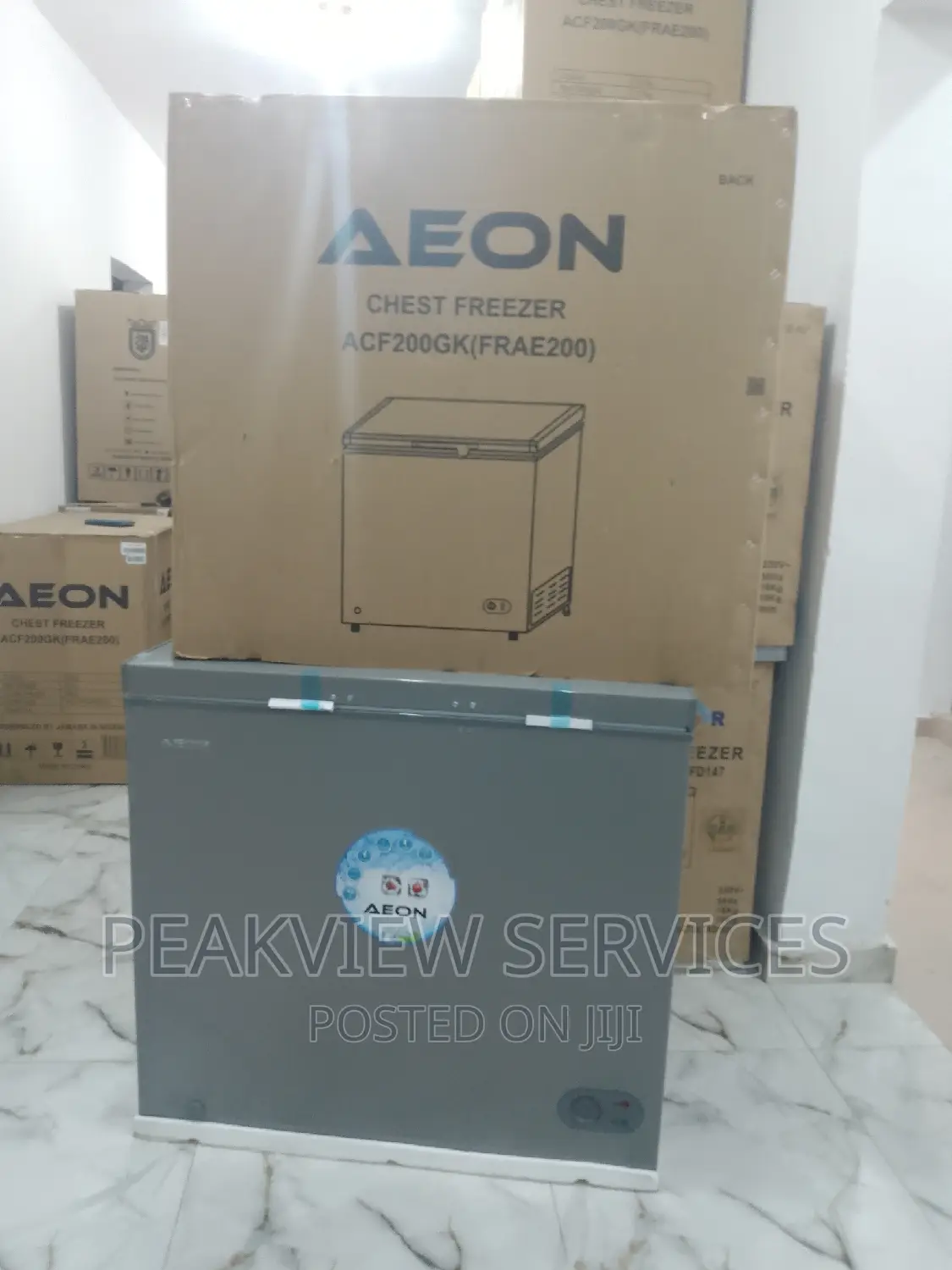 Super Quiet Aeon (200litres) Freezer+Key Lock