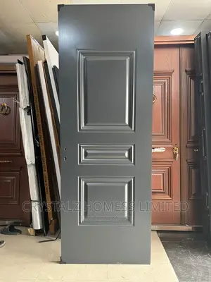Grey Silver Lined Israeli Door S