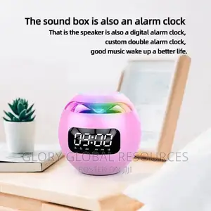 Realistic High Sounding Multifunctional Bluetooth Clock