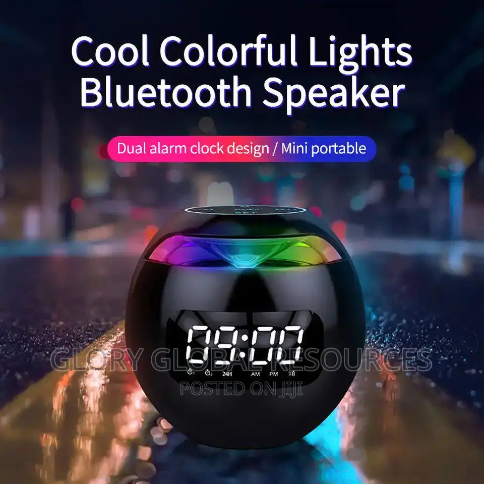 Realistic High Sounding Multifunctional Bluetooth Clock
