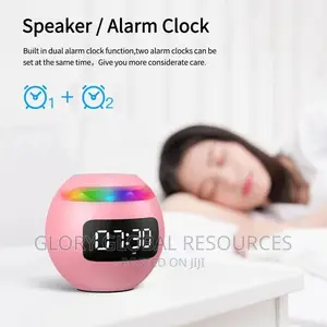 Realistic High Sounding Multifunctional Bluetooth Clock