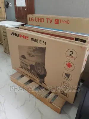 Durable Mewe Frameless Smart Tv With Wifi, Youtube
