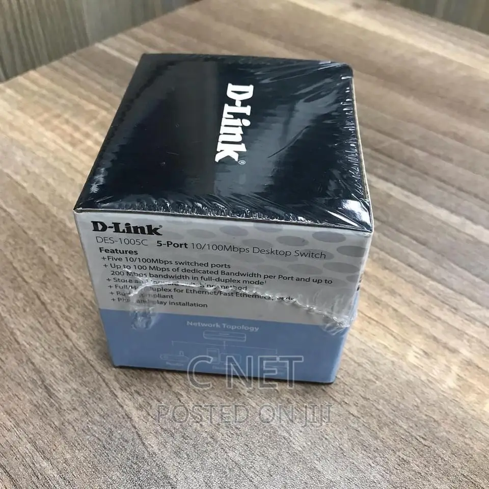 D-Link DES-1005C 5-Port 10/100 MBPS Unmanaged Desktop Switch in Ikeja ...
