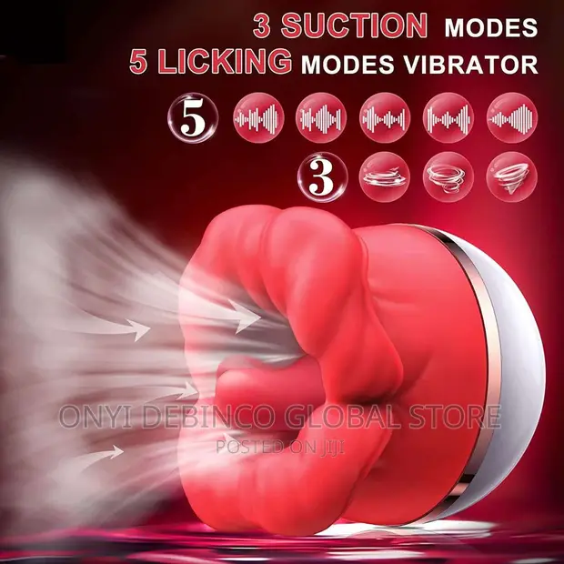 Big Mouth Rose Sex Toy, Sucking Nipple and Clitoris Vibrator for sale -  Onyi Debinco Global Store  Price:  25,000 on Jiji.ng [Ikeja]