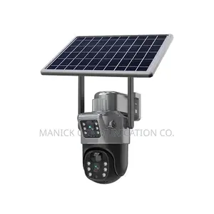 Solar PTZ Double Lens Wireless Camera