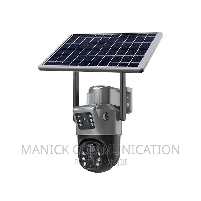 Solar PTZ Double Lens Wireless Camera