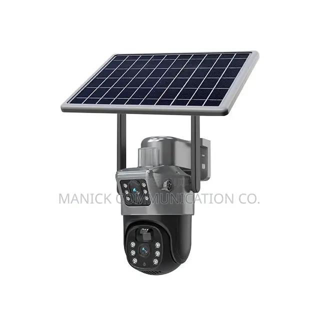 Solar PTZ Double Lens Wireless Camera