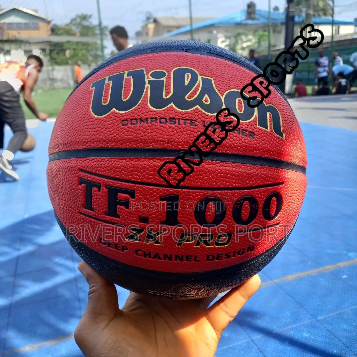 Wilson Tf-1000 Leather Basketball Indoor/Outdoor