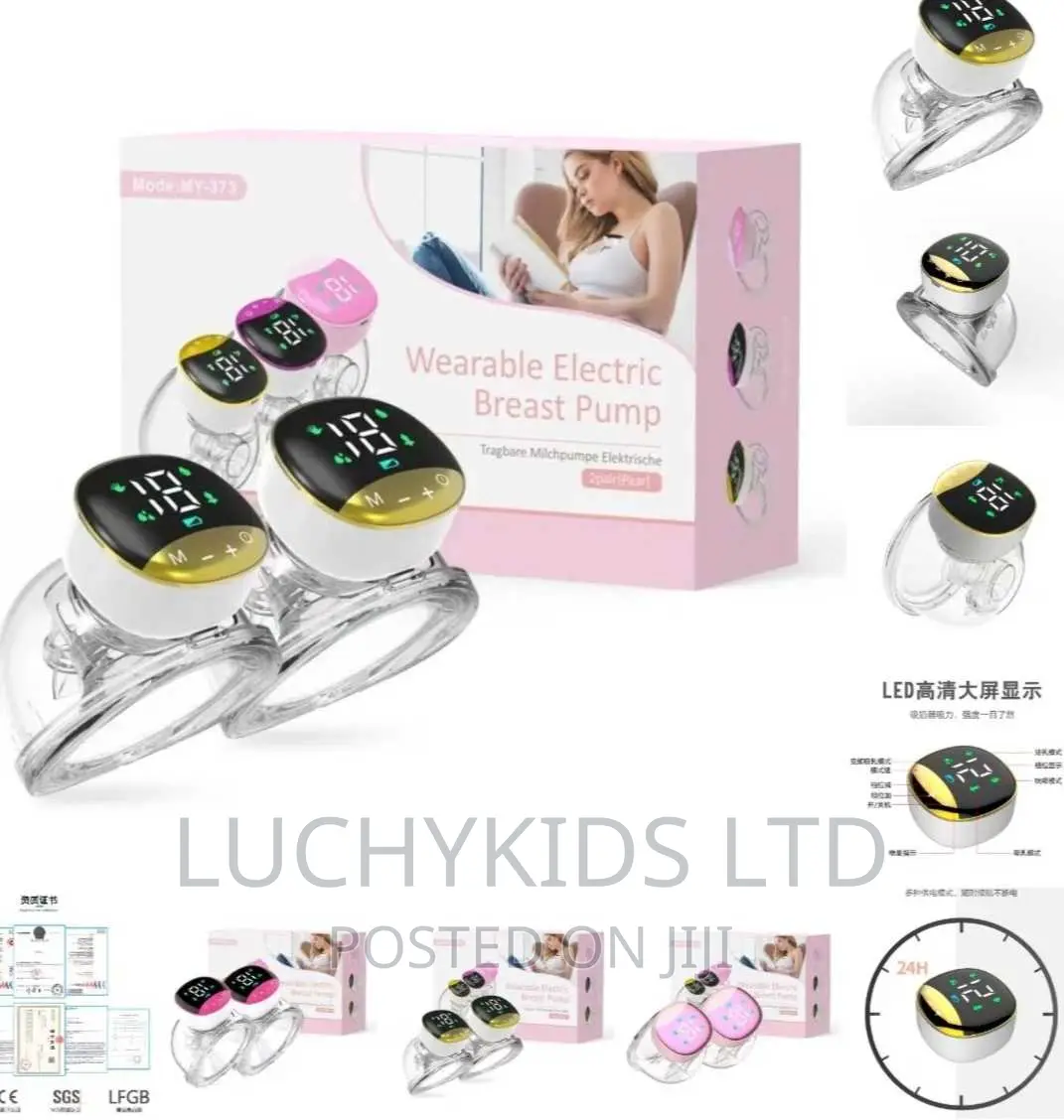 Wearable Double Electric Breast Pump