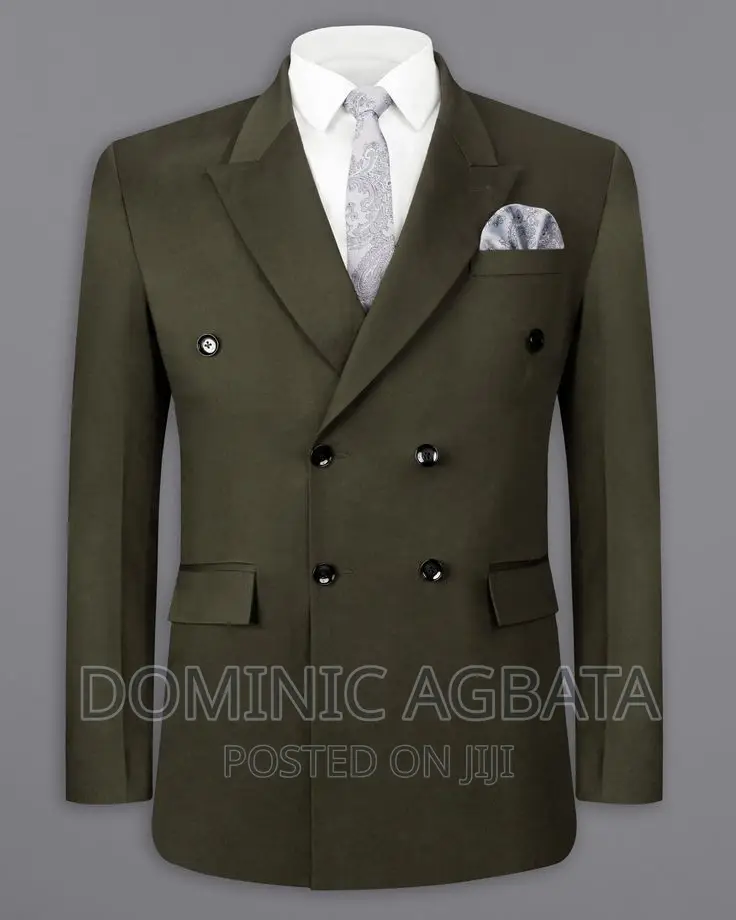 6 Buttons Double Breasted Suits