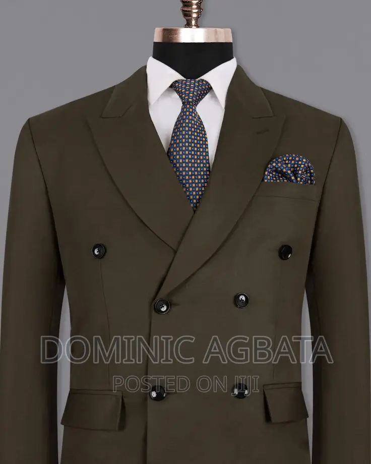 6 Buttons Double Breasted Suits