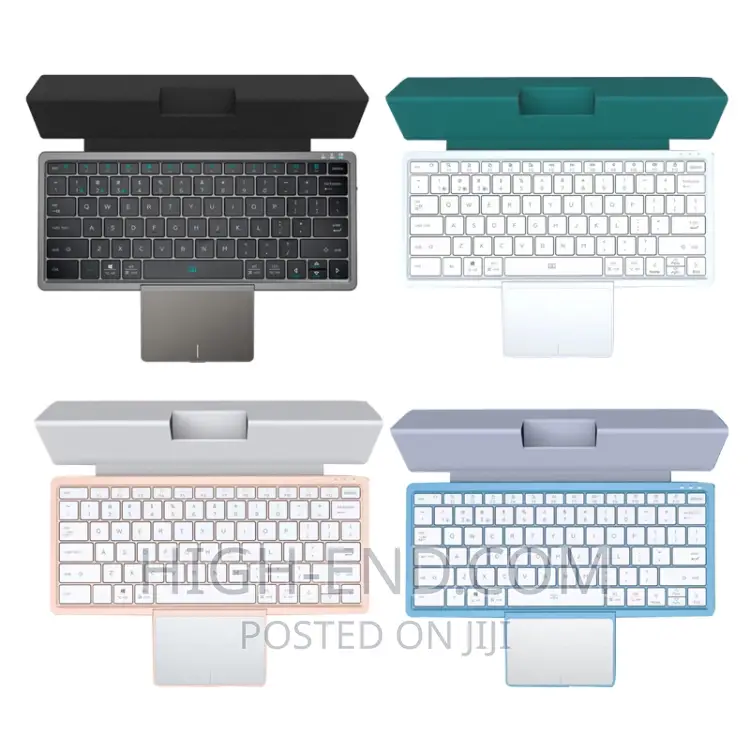 Kf8700 Rechargeable Wireless Keyboard With Touch Pad