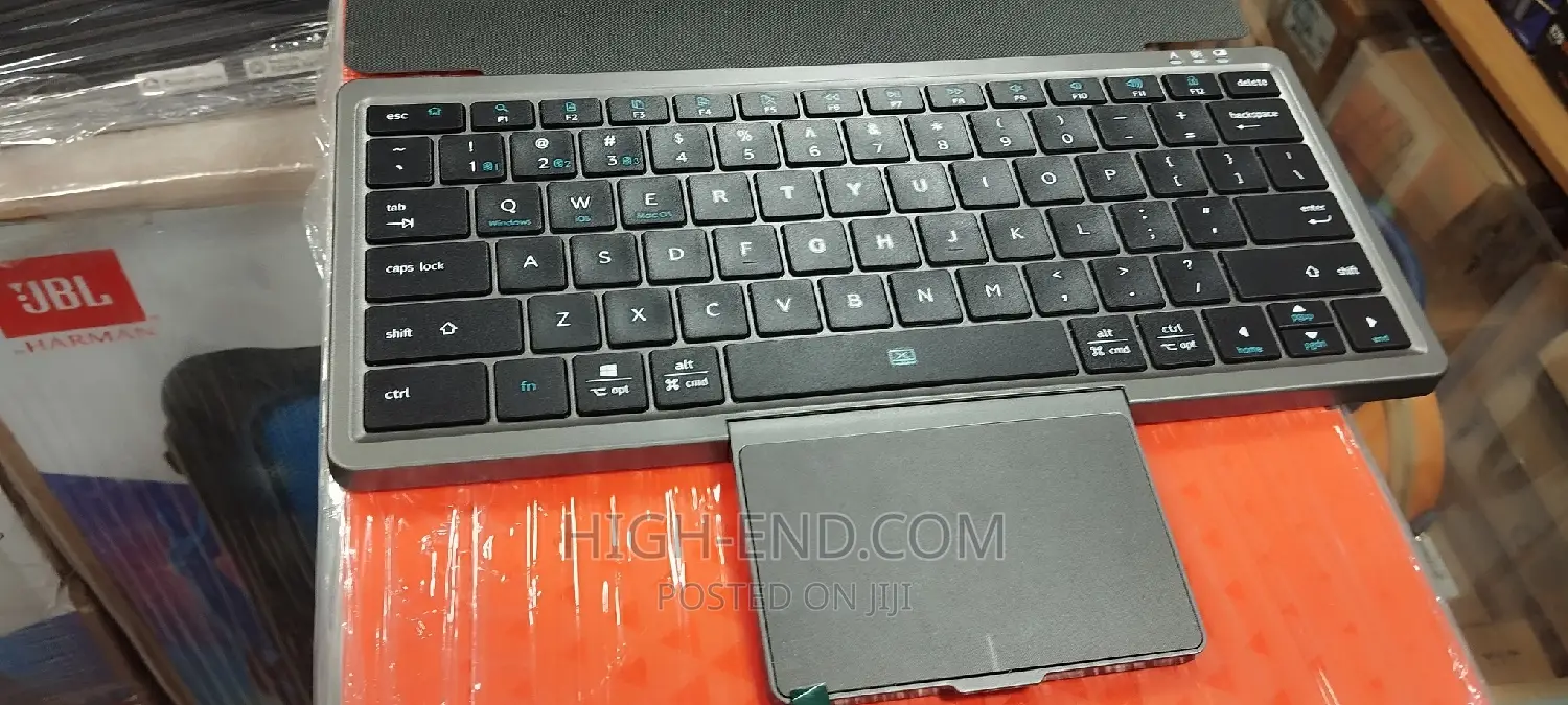 Kf8700 Rechargeable Wireless Keyboard With Touch Pad