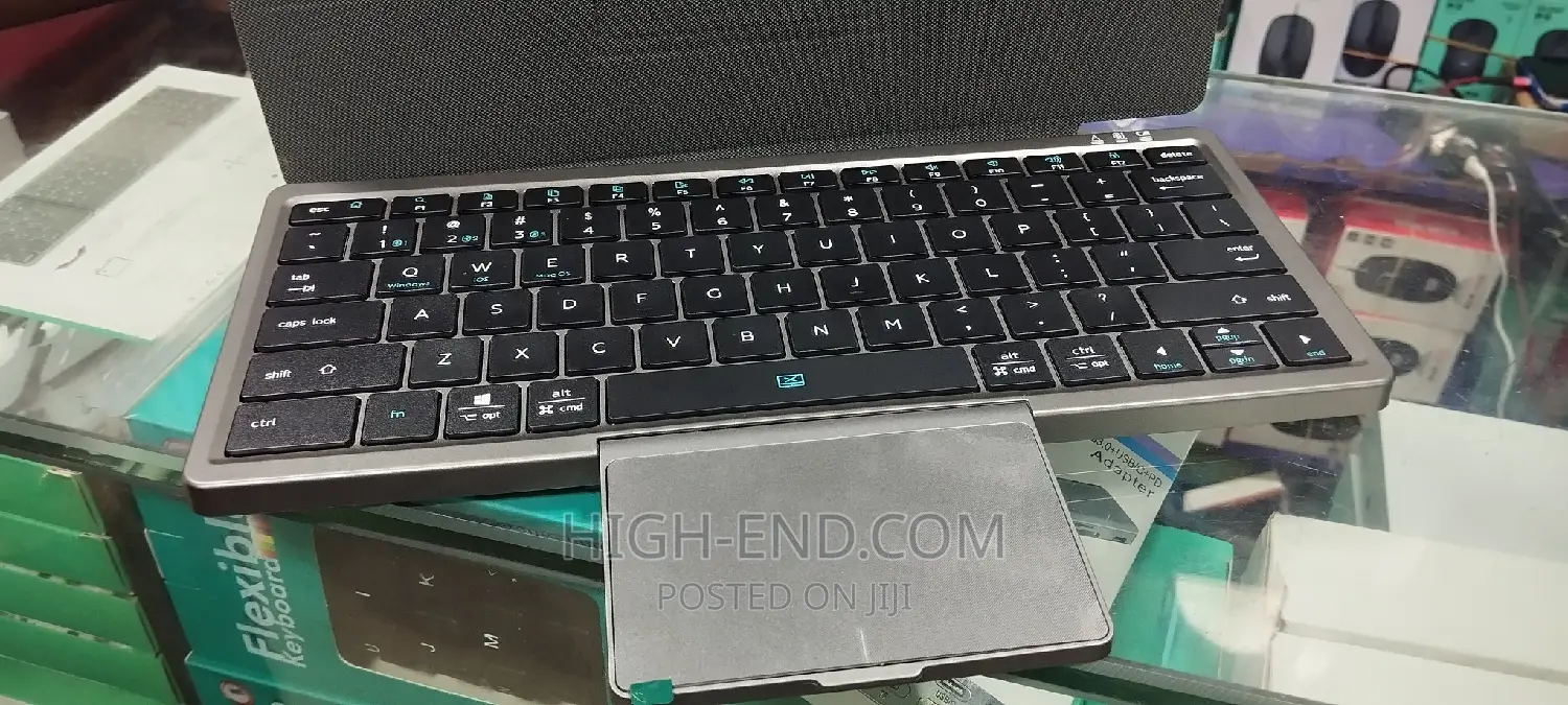 Kf8700 Rechargeable Wireless Keyboard With Touch Pad