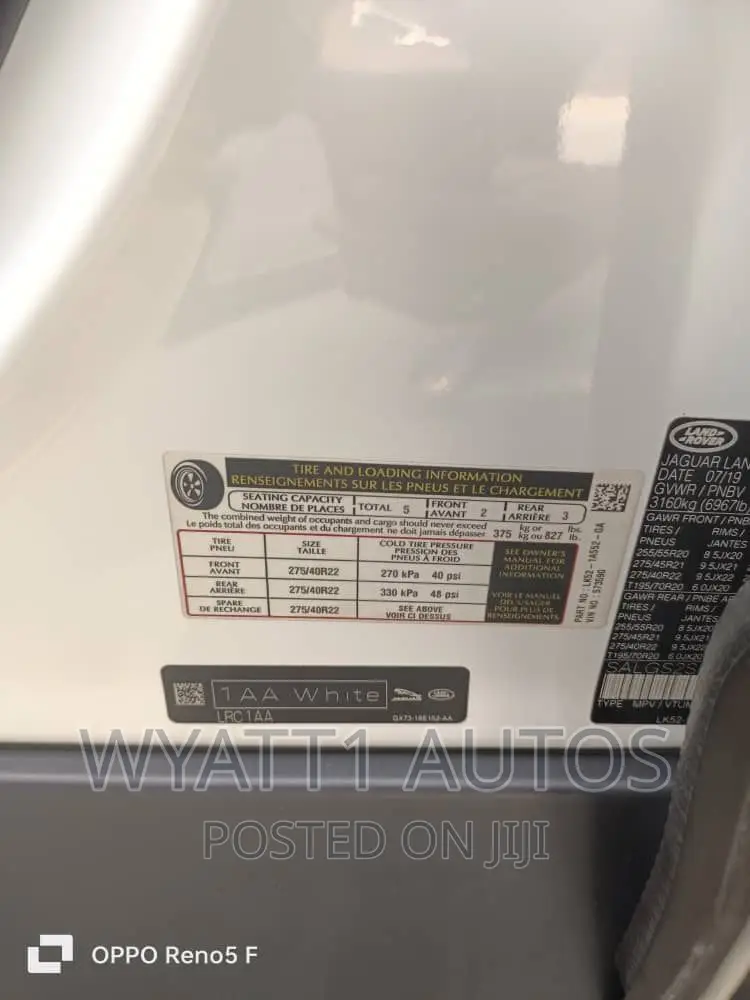 Land Rover Range Rover Vogue 2020 White
