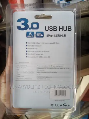 4 Ports Usb 3.0 Hub