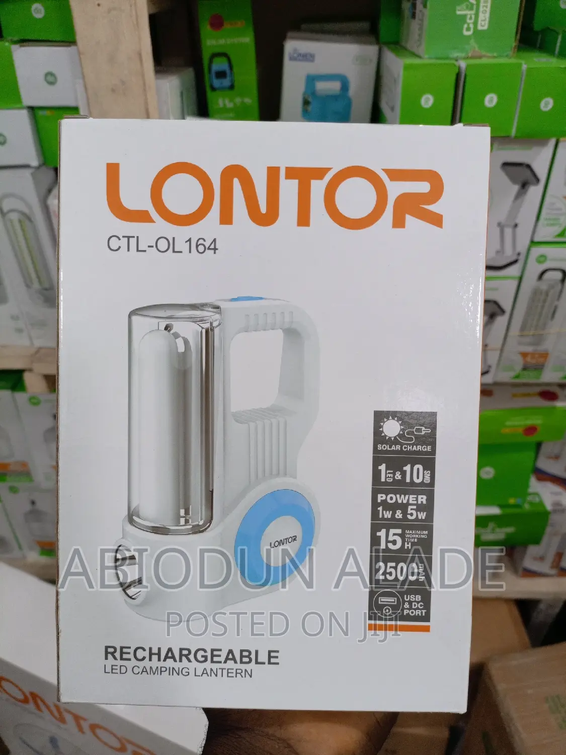Lontor Rechargeable Lamp in Lagos Island (Eko) Home Appliances