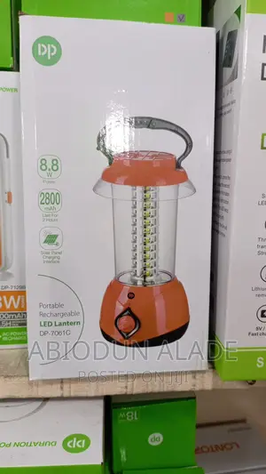 2800mah DP Rechargeable Lamp