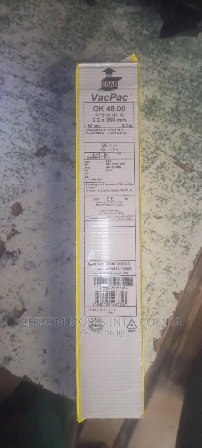 Vacpac Electrode Esab 3.2mm 3.0kg